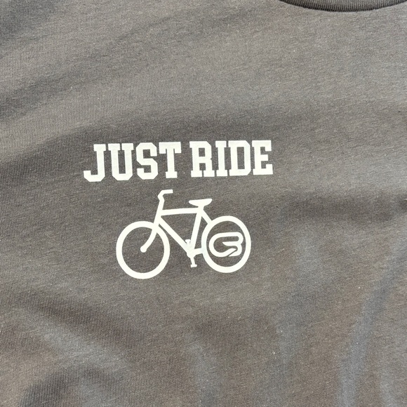 Cyclebar Gray Just Ride Tee - Picture 2 of 2